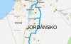 Jordánsko mapa zájezdu